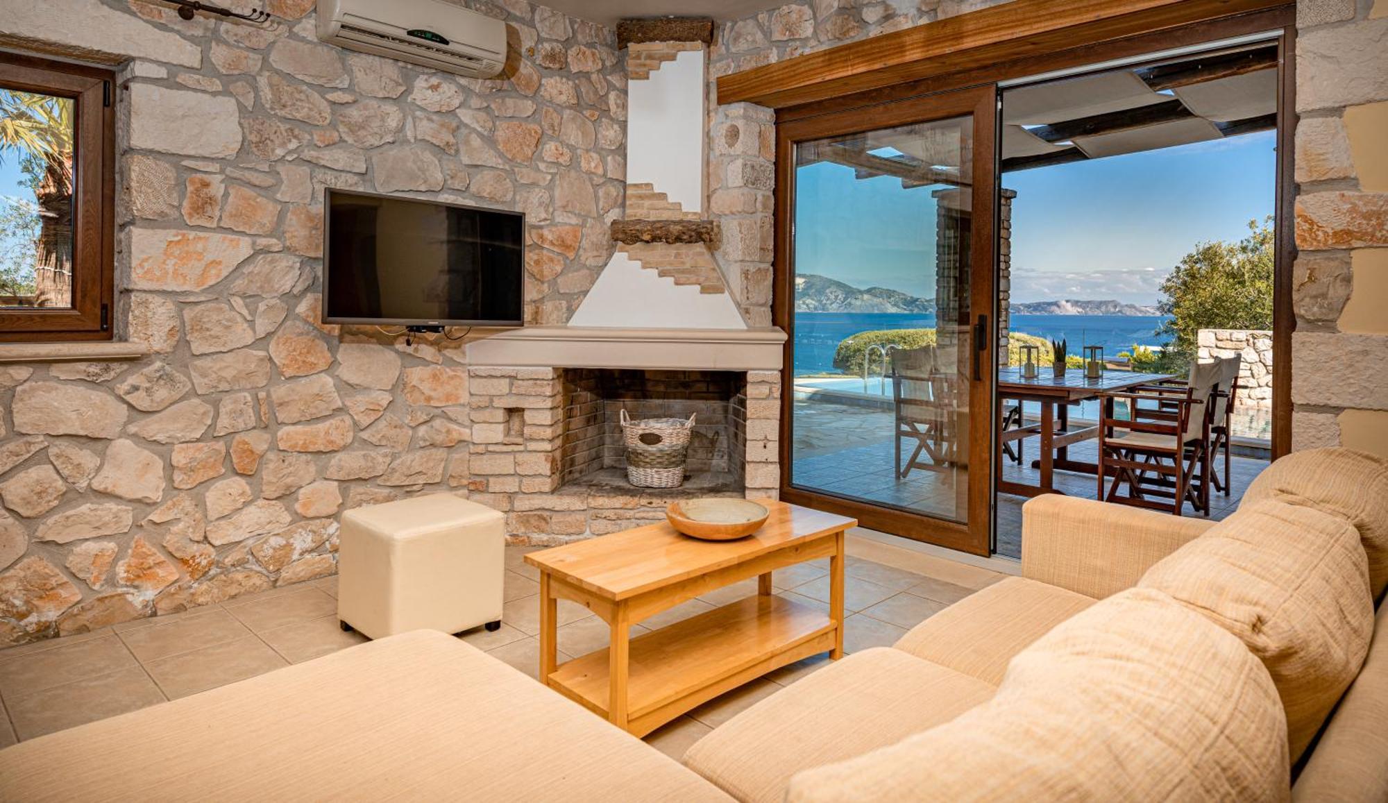 Kymaros Villas Keri Rum bild