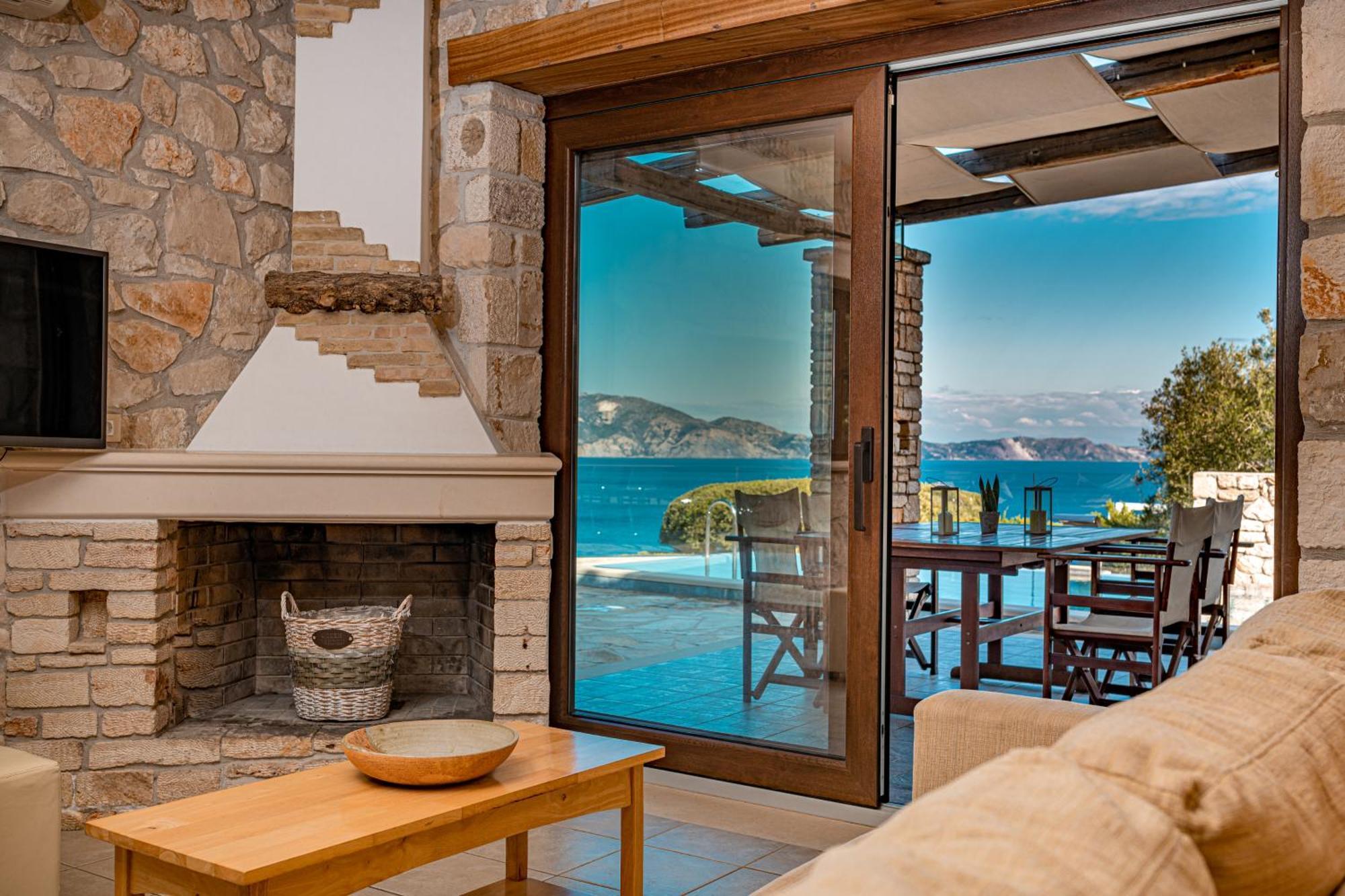 Kymaros Villas Keri Rum bild